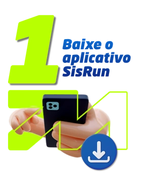 Passo 1 - Baixe o aplicativo SisRun